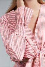 The Fifth Label Anagram Stripe Long Sleeve Top