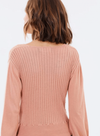 MINKPINK Laura Knitted Wrap Top