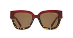Quay Don't Stop Red to Tortoise Sunglasses