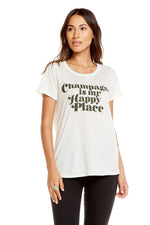 Chaser Happy Champagne Tee Shirt