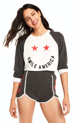 Wildfox Smile America Junior Sweatshirt