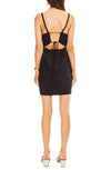 ASTR Heidi Grommet Black Mini Dress