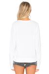 Wildfox Wasting Time Wisely Baggy Beach Jumper Sweater
