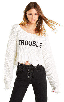 Wildfox Trouble Storm Sweater