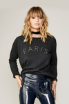David Lerner Paris Raglan Pullover Sweater