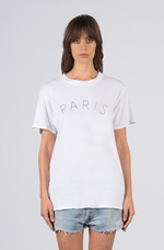 David Lerner Easy Boyfriend Paris Tee Shirt