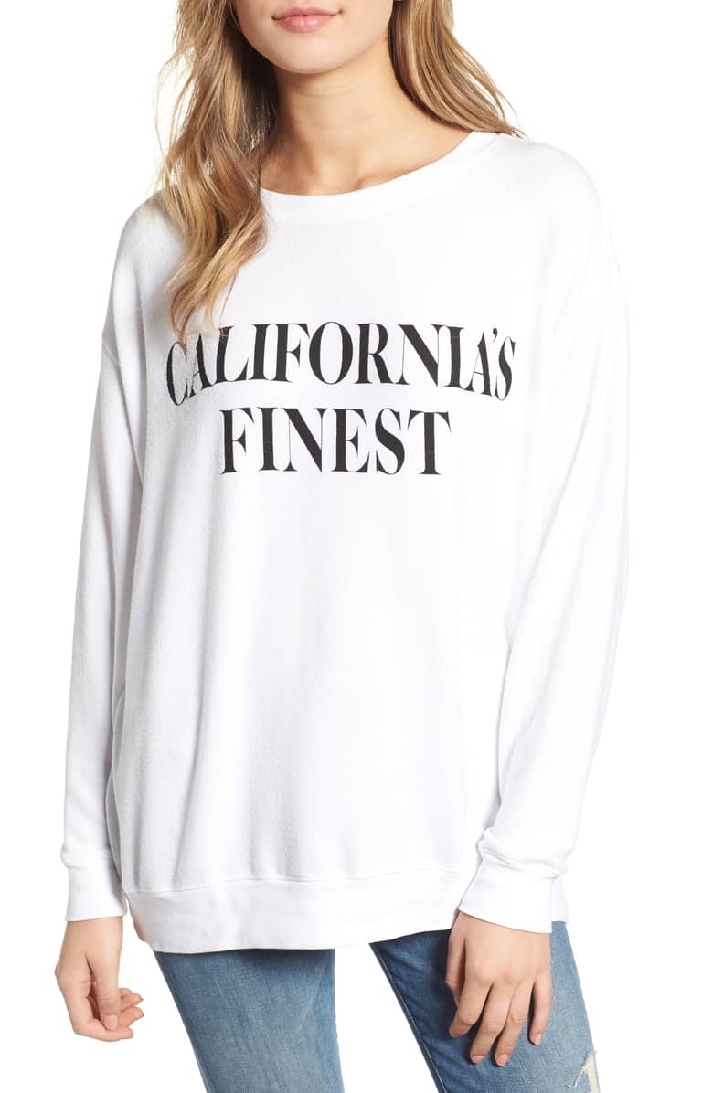 Wildfox Roadtrip Sweater California's Finest Pullover