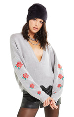 Wildfox Palmetto Roses Sweater