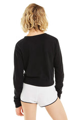 Wildfox Wine In My Cup Zoey Crop Sweater