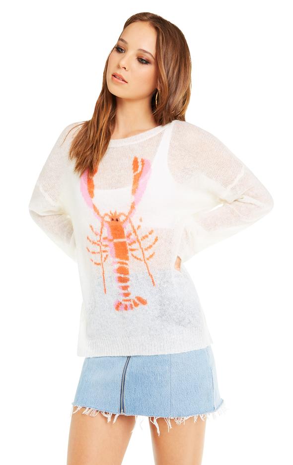 Wildfox Rock Lobster Genesis Sweater