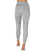 Beyond Yoga Out Of Line High Waisted Leggings White Heather Surf Stripe