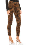 Blank NYC The Reade Corduroy Leopard Crop Skinny Pant
