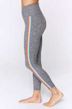 Spiritual Gangster Rainbow Stripe Essential 7/8 Legging