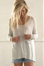 Joah Brown After Party Pocket Sweater Tee