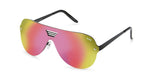 Quay Showtime Black Pink Mirror Lens Sunglasses
