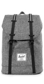Herschel Retreat Backpack Raven Crosshatch