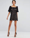 For Love and Lemons Sonya Lace Babydoll Dress