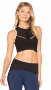 Track & Bliss Lacey Mesh Sports Bra