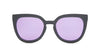 Quay Noosa Gray Purple Sunglasses