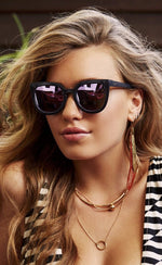 Quay Noosa Gray Purple Sunglasses
