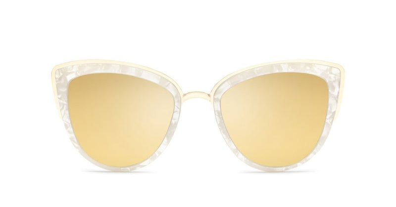 Quay My Girl Pearl Gold Sunglasses