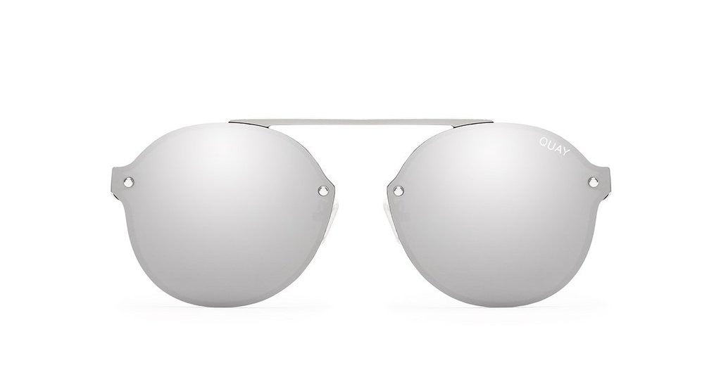 Quay Camden Heights Silver Mirror Sunglasses