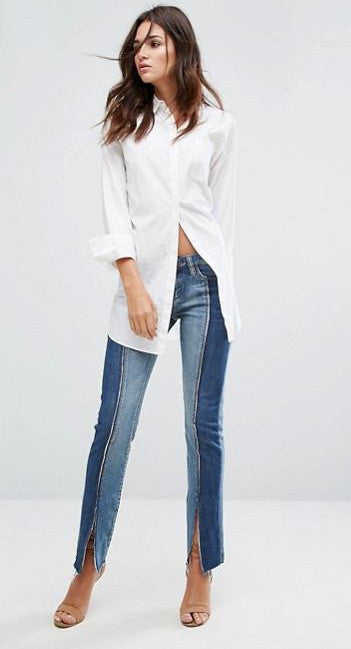 Blank NYC Miss Matched Skinny Jean