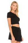 Privacy Please Howell Twist Back Top