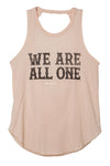 Spiritual Gangster We Are All One Studio Tank