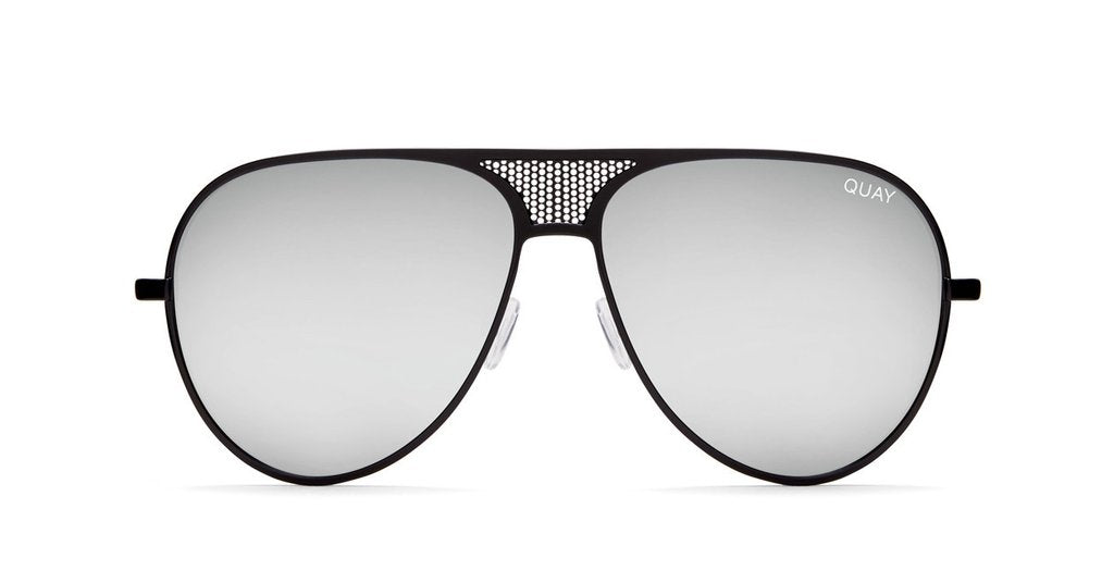 Quay x Kylie Iconic Aviator Black Sunglasses