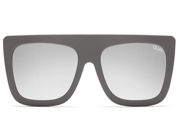 Quay Cafe Racer Grey/Silver Sunglasses