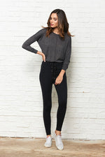 David Lerner High- Low Pullover Sweater