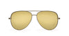 Quay X Desi Perkins High Key Sunglasses Army Green