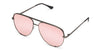 Quay X Desi Perkins High Key Sunglasses Rose
