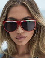 Quay Hollywood Nights Sunglasses Red