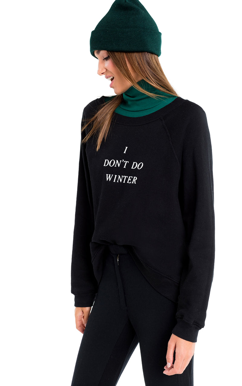 Wildfox I Don't Do Winter Sommers Sweater