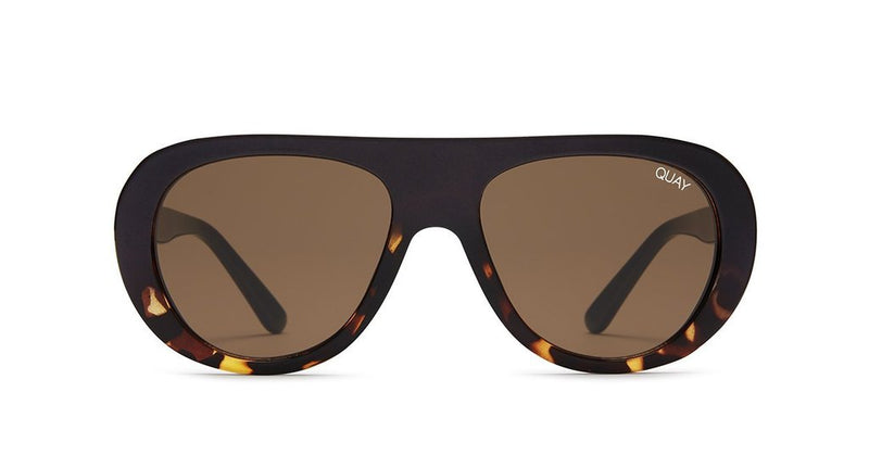 Quay Bold Move Sunglasses Black to Tortoise Fade