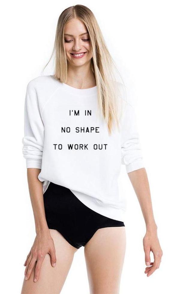 Wildfox No Shape to Workout Sommers Sweater