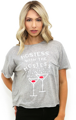 Wildfox Hostess With The Mostess Country Pocket Tee