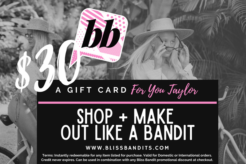 Bliss Bandits Custom Name E-Gift Card