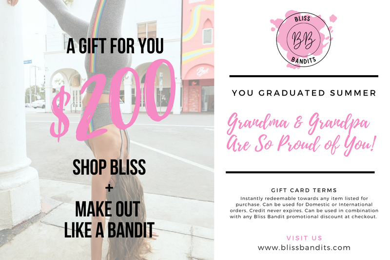 Bliss Bandits Graduation E-Gift Card