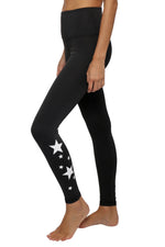 Strut This Silver Constellation Ankle Legging