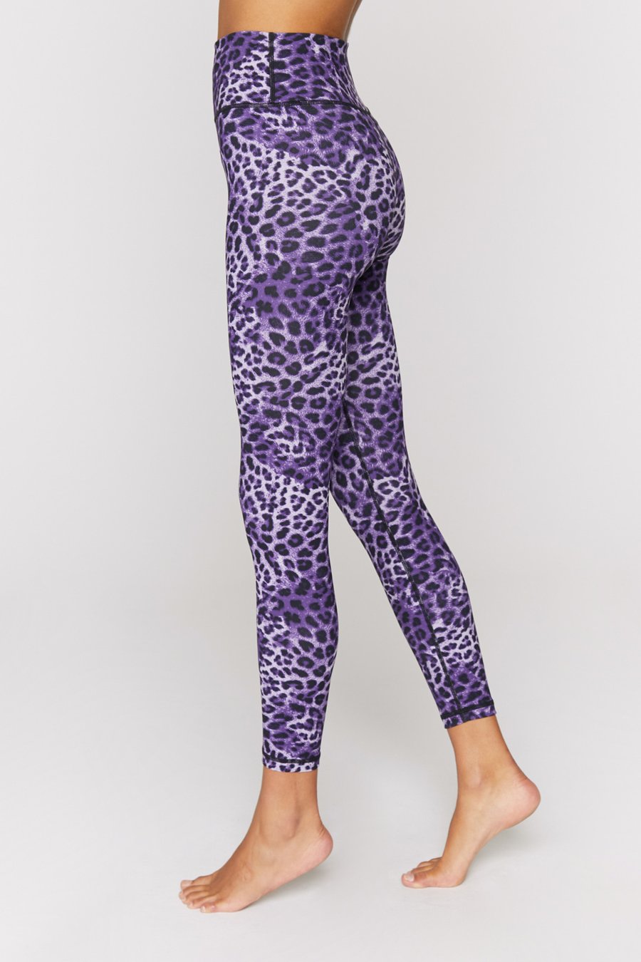 Spiritual Gangster Lavender Cheetah High Waist 7/8 Legging